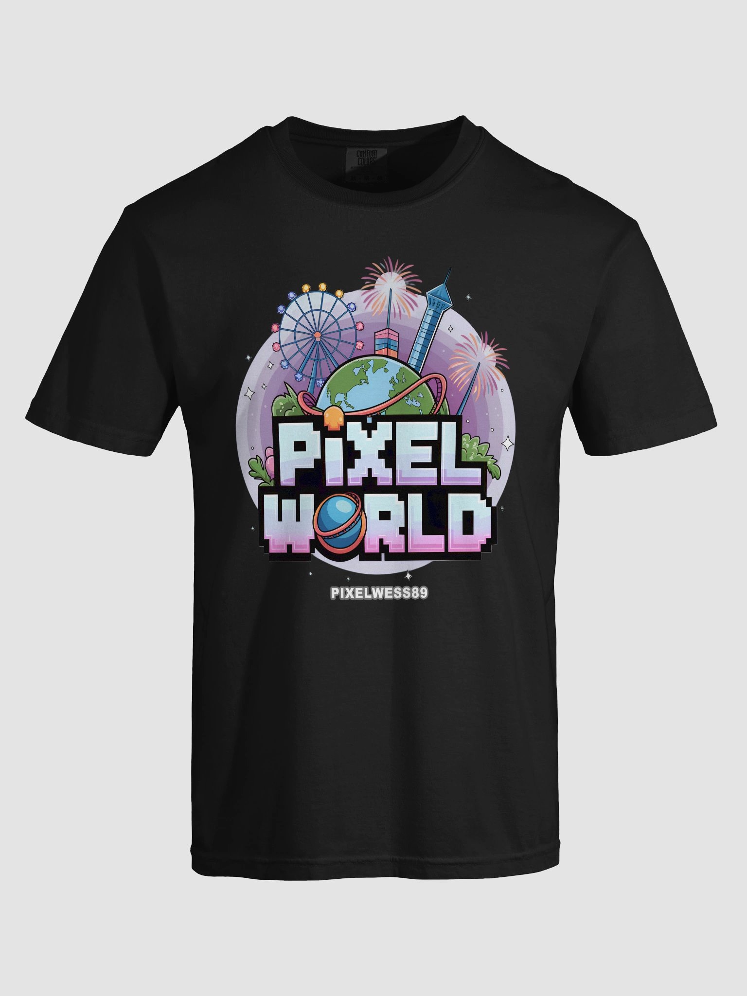 Pixel World - Comfort T-Shirt product image (69)