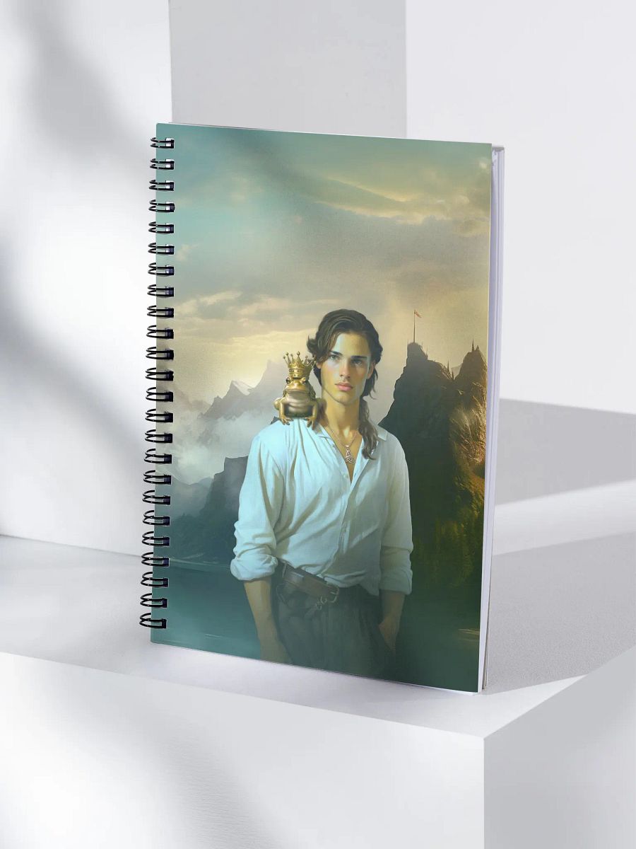 The Fairytale Fix ~ Prince Alexander Spiral Notebook product image (3)