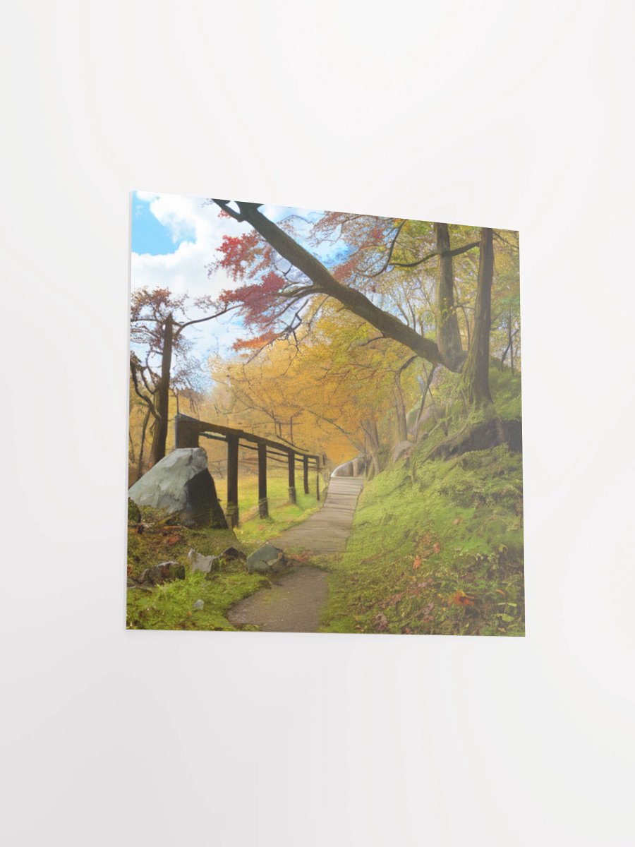 Autumn Pathway Serenity Poster product image (12)