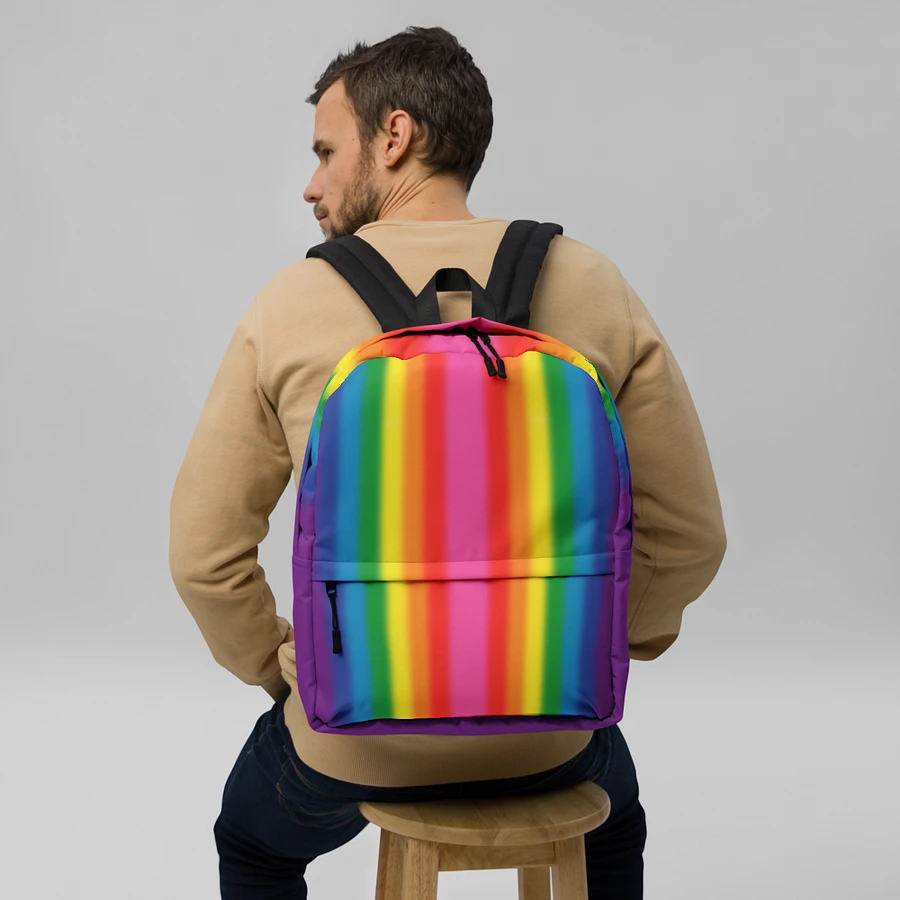 Hot Pink Rainbow Spectrum - Backpack product image (2)