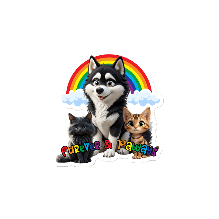 Furever & Paways Die-Cut Magnets product image (2)
