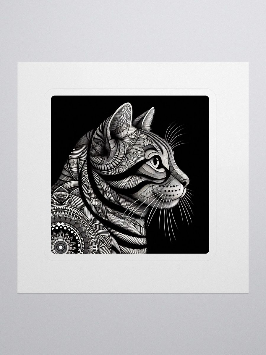Whiskered Whimsy Kiss Cut Stickers product image (1)