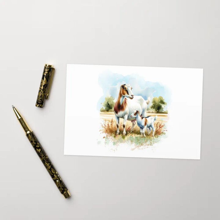 Lamancha Mama - Greeting Card product image (1)