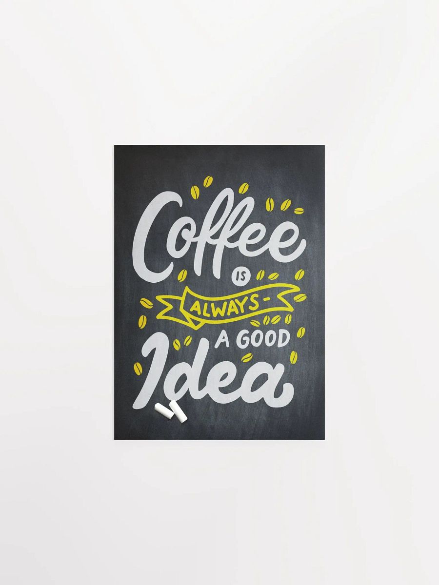 Coffee Lettering Poster Print, Good Morning Coffee Poster, Coffee Lover Gift, Coffee Station Wall Art —Trendy Kitchen Wall Art,Kitchen Decor product image (6)