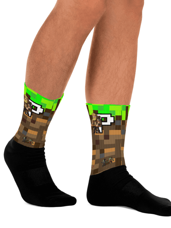 Patient PixelZ P Logo Sublimated Socks (PixelZ My Craft) product image (3)