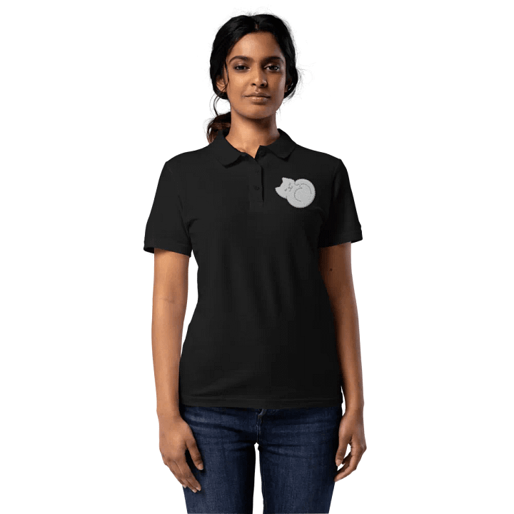KITTY goes HERE! • women's pique polo shirt by Gildan product image (1)