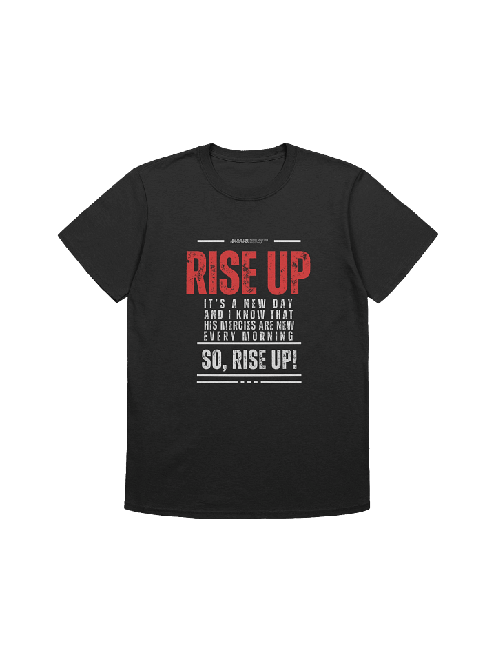 Rise Up T-Shirt - Black product image (1)
