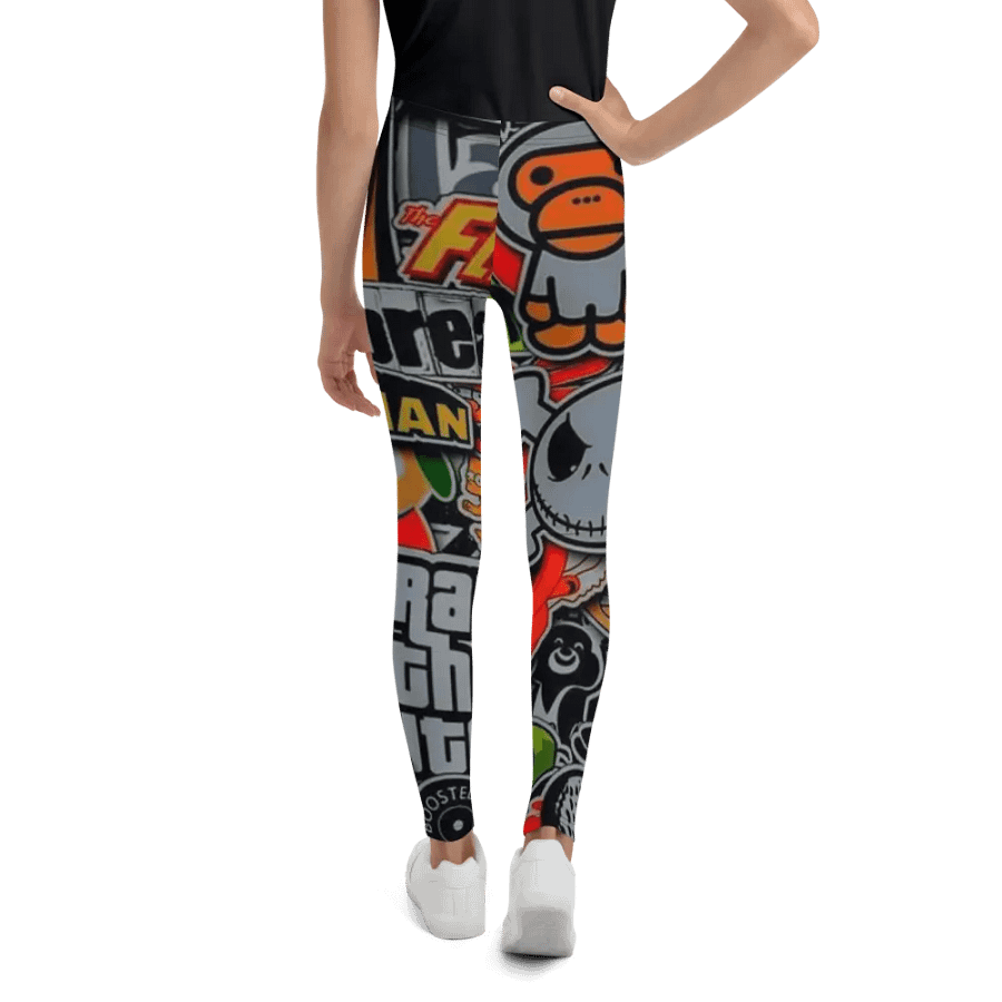 Kids Leggings – Cartoon Print for Fun & Playful Style product image (11)