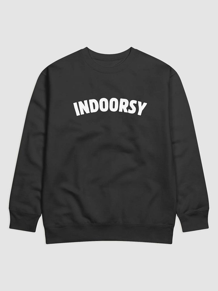 Indoorsy Sweatshirt (White Text) product image (1)