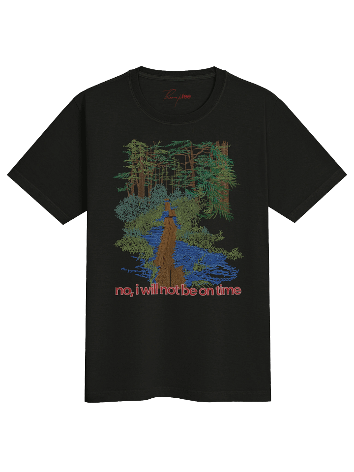 not on time t-shirt product image (1)