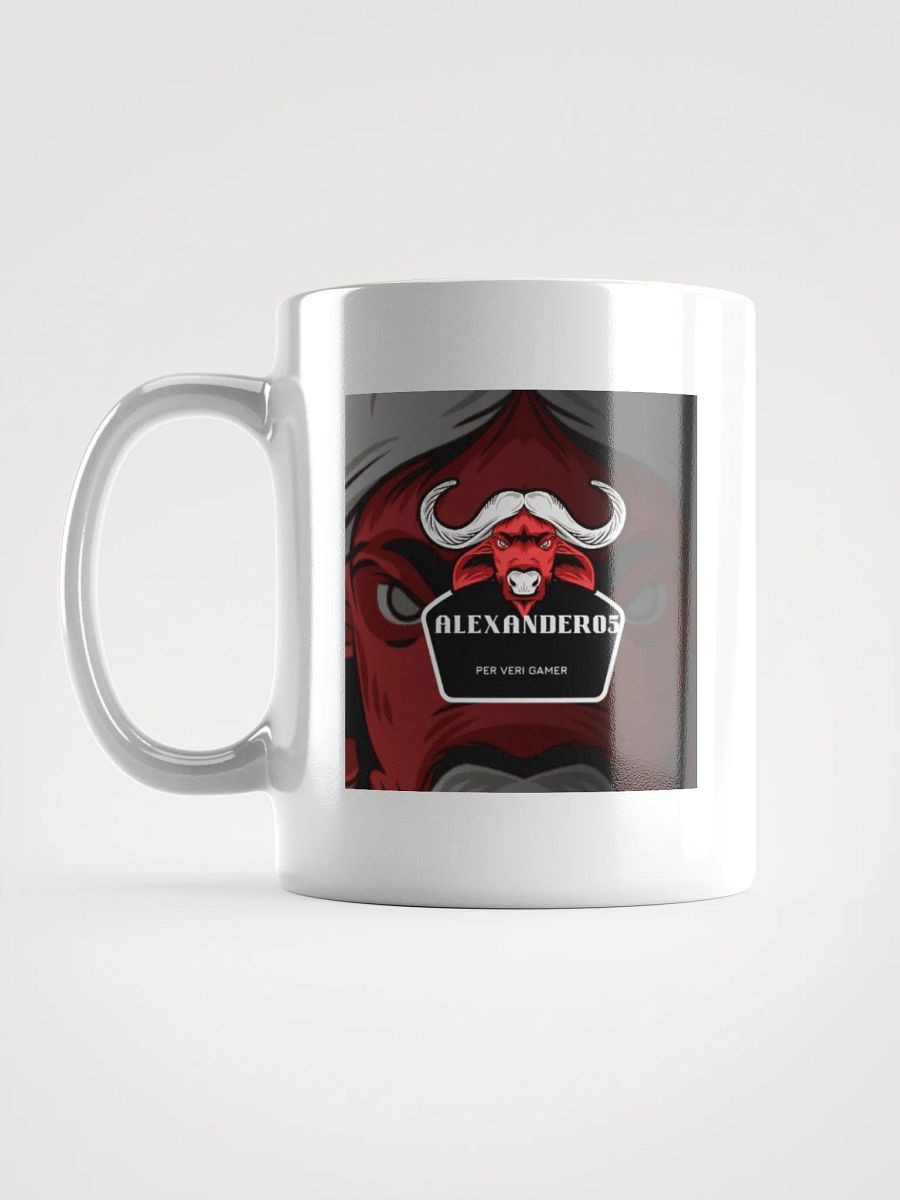Tazza bianca con logo Alexander05 product image (17)