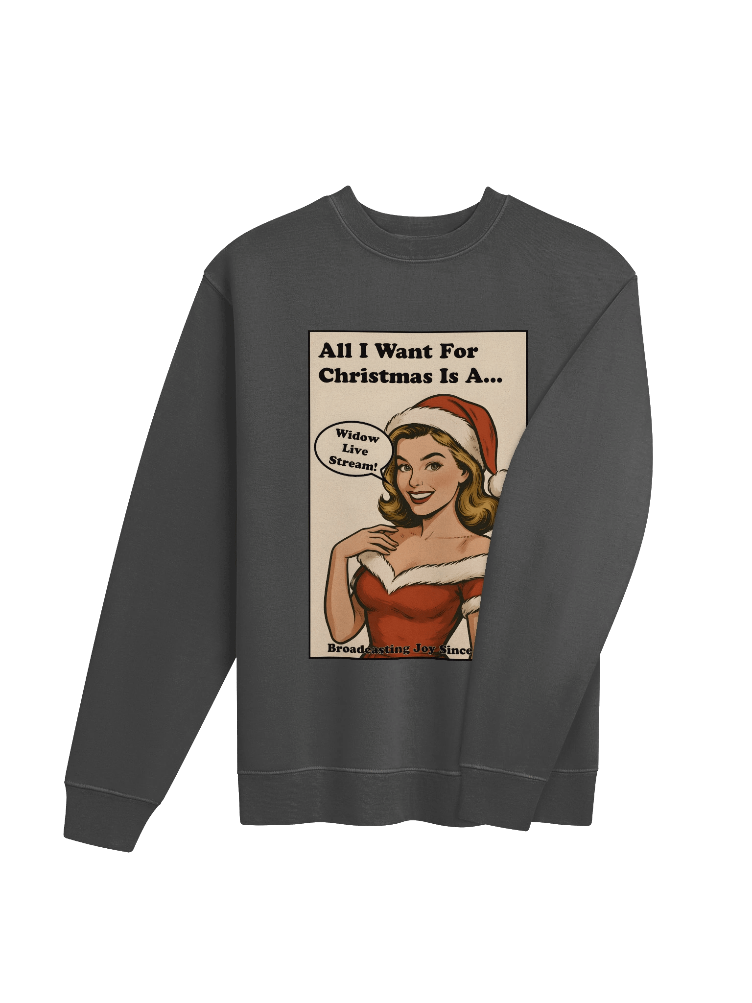 Widow Vintage Christmas Crewneck product image (15)