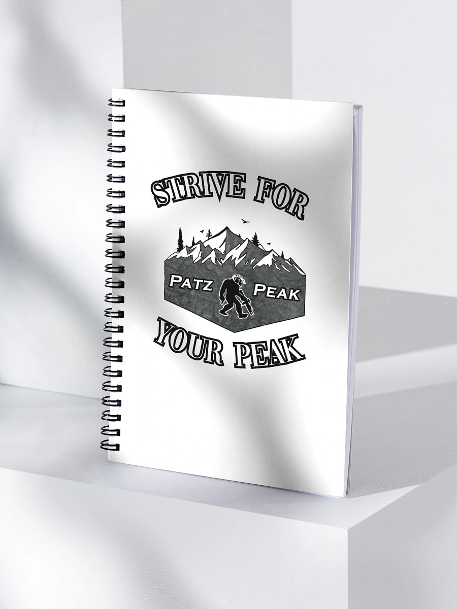 Strive for Your Peak Spiral Notebook product image (4)