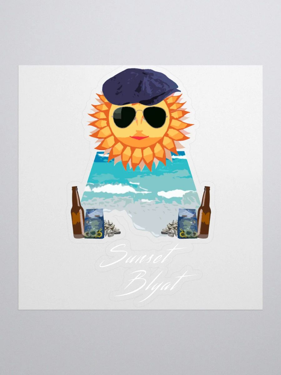 Sunset blyat Sticker product image (1)