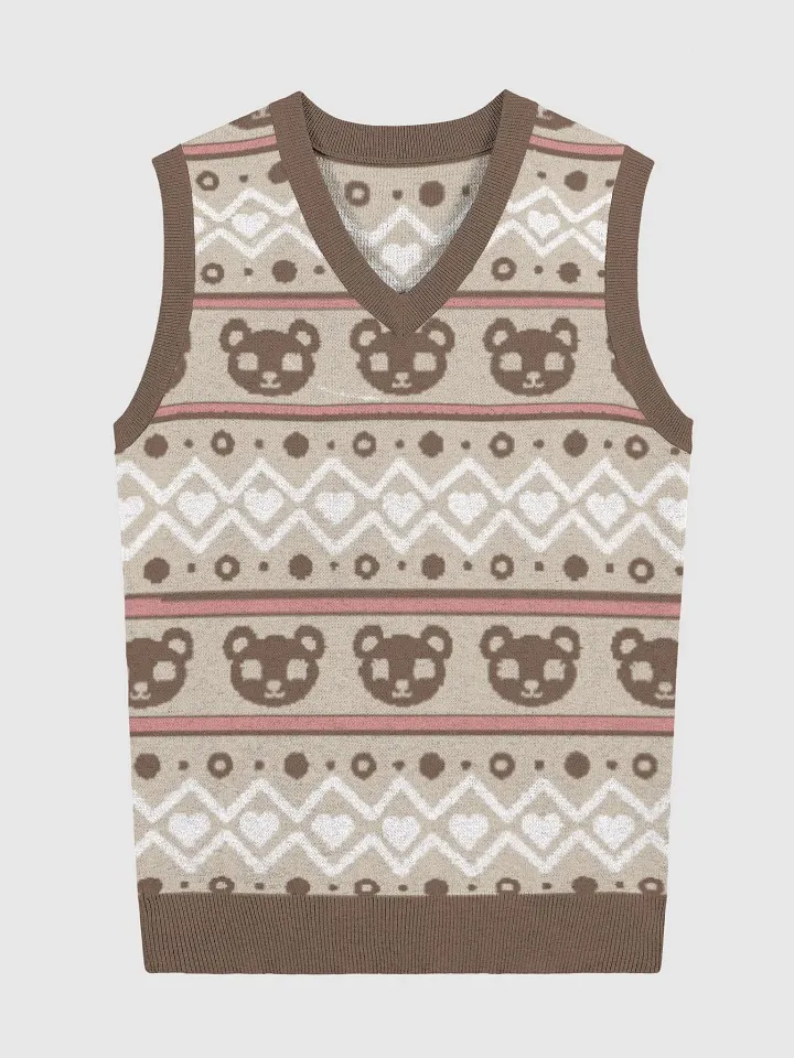 TeddyChan Christmas Vest - Brown product image (3)
