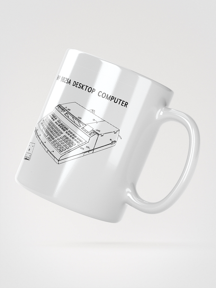 HP 9825 Computer Mug (White) product image (2)