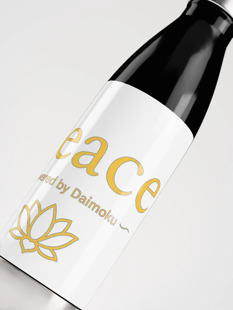 Peace Lotus Stainless Steel Water Bottle product image (5)
