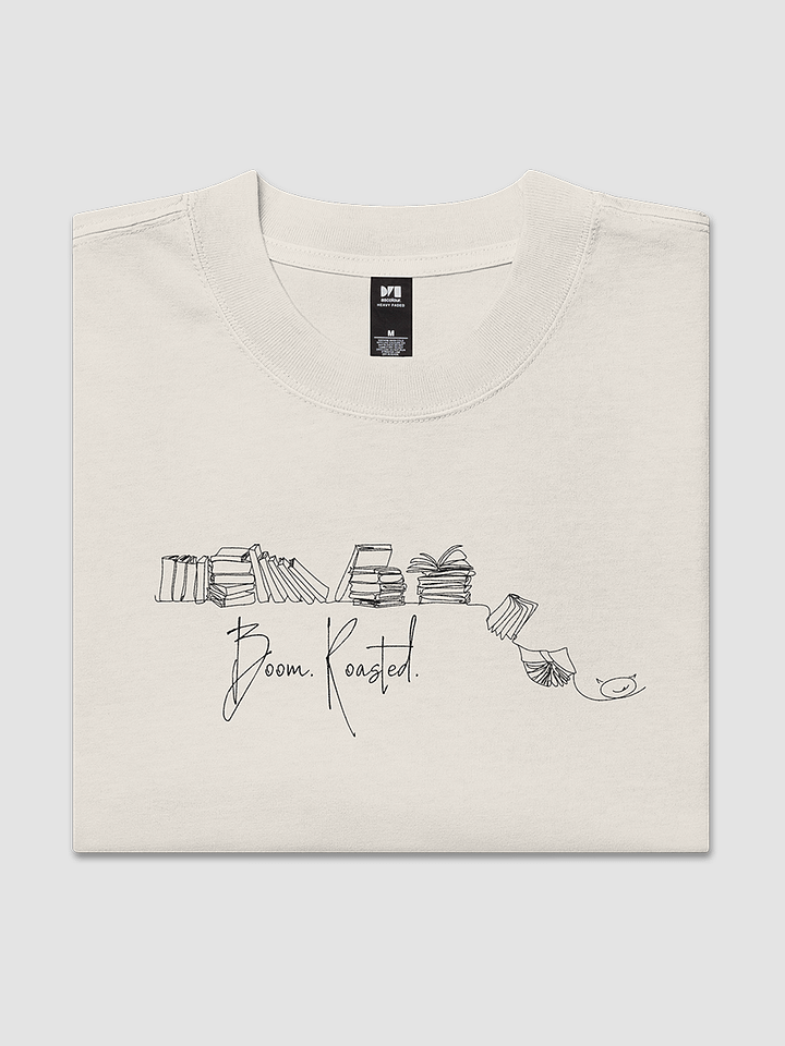 Bookshelf Roast Oversized Faded Tee product image (1)