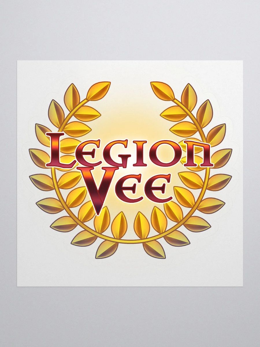 LegionVee Logo Sticker product image (1)