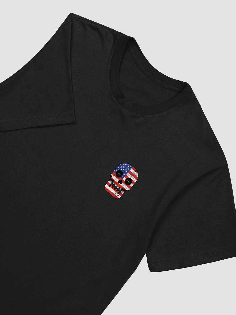 Patriotic Distressed Skull T-Shirt product image (5)