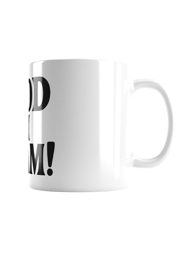 FOOD FI NYAM White Glossy Mug product image (2)