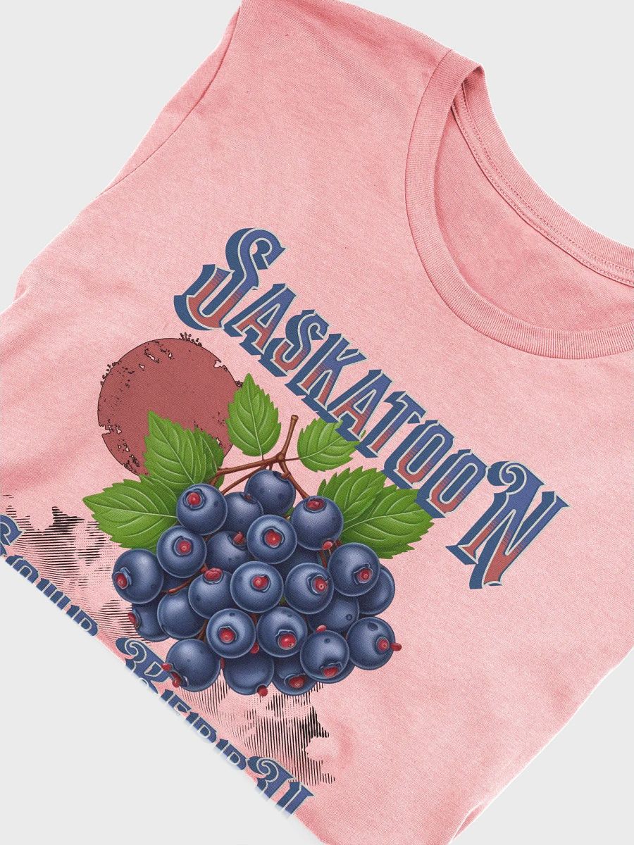 Saskatoon Sour Berry Illustrated T-Shirt product image (48)