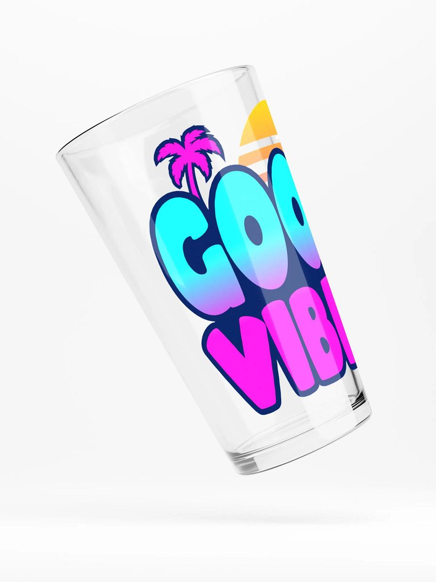 GOOD VIBES PINT GLASS product image (4)