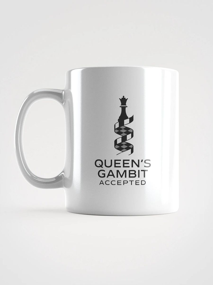 Queen's Gambit Accepted - White Glossy Mug product image (16)