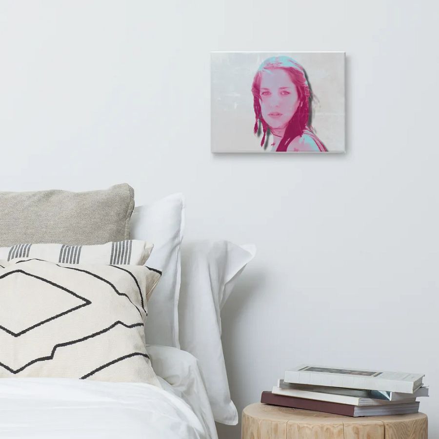 COLOUR MOVING AND STILL RETRO CANVAS WALL ART product image (6)