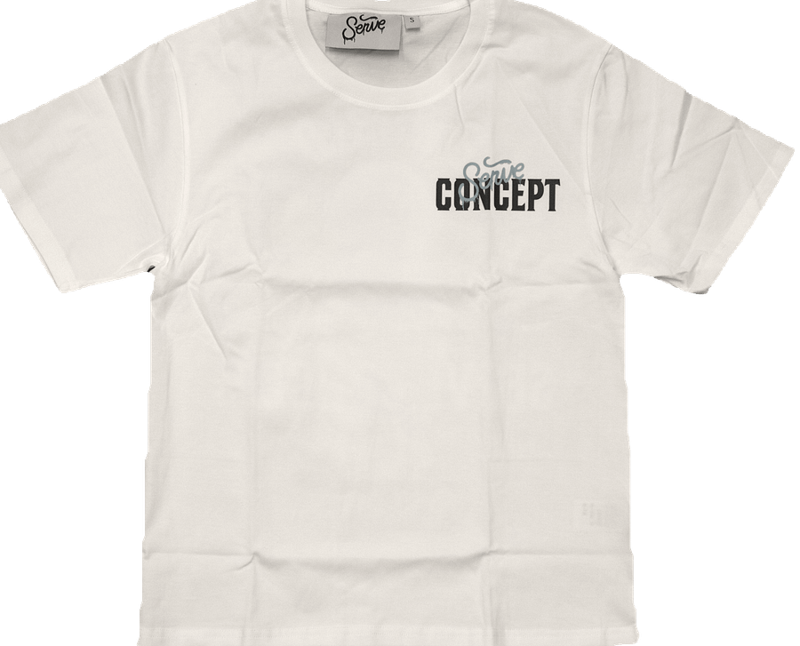 White Serve Concept t-shirt product image (3)