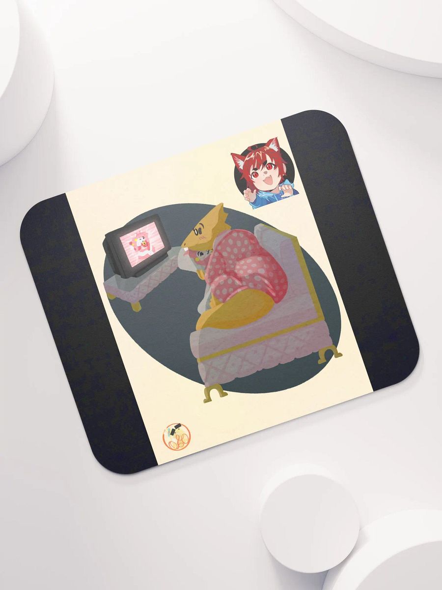Relaxing Alphys - Mouse Pad product image (7)