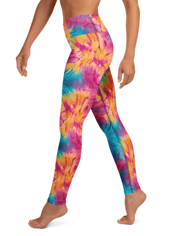 Vibe Burst Yoga Leggings – Bold Energy, Ultimate Flex product image (3)