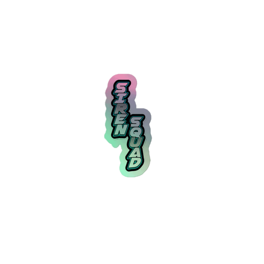 Holographic SiredSquad Stickers product image (1)