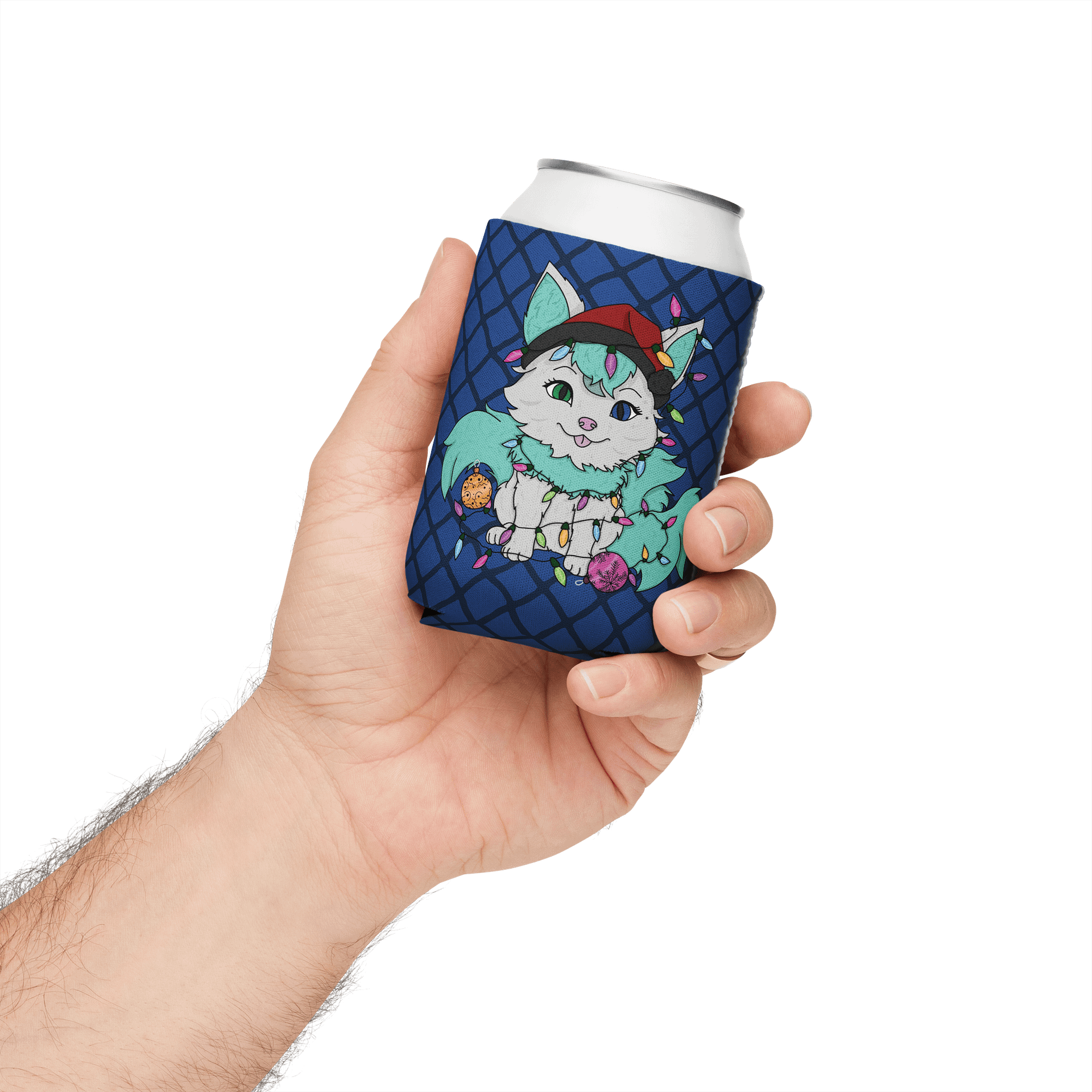 Festive Kitsune Can Cooler product image (4)