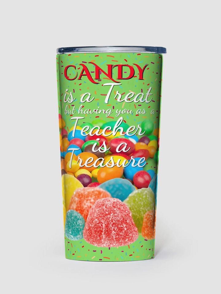 Treasured Teacher Candy Tumbler gift for amazing teachers product image (1)
