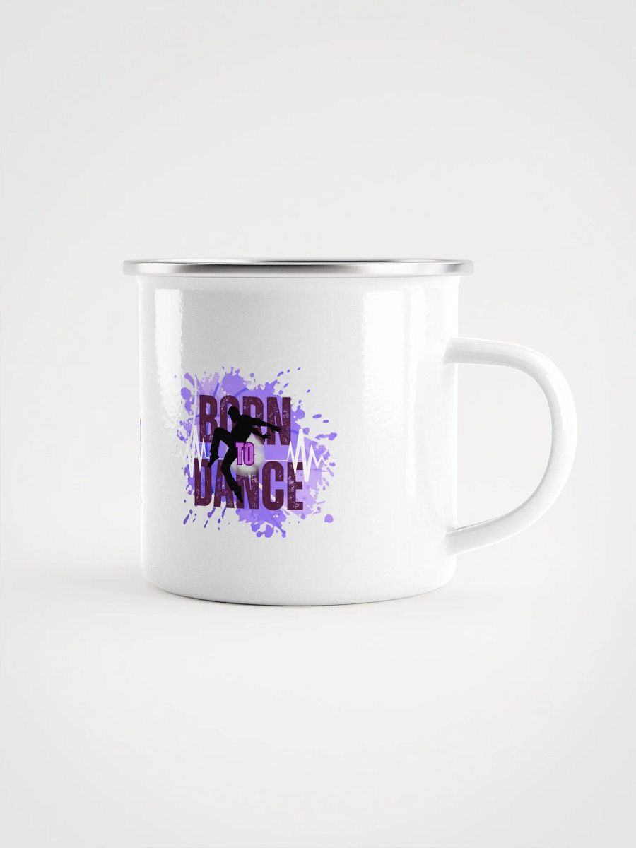 Born to Dance His Silhouette Vibes Enamel Mug product image (1)
