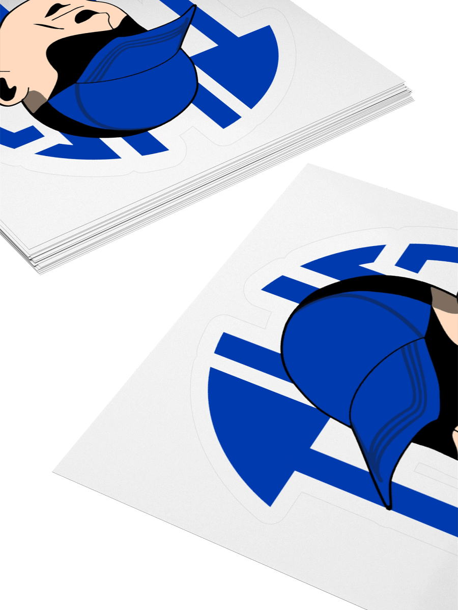 Blue THG Logo Sticker Set product image (4)