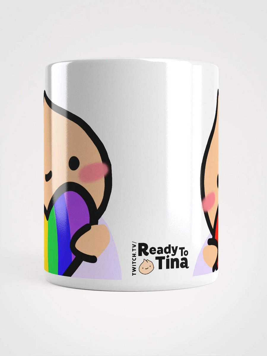 Dumpling Pride Heart | Glossy Mug product image (14)