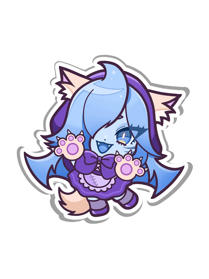 Sharky Riding Hood Sticker product image (1)