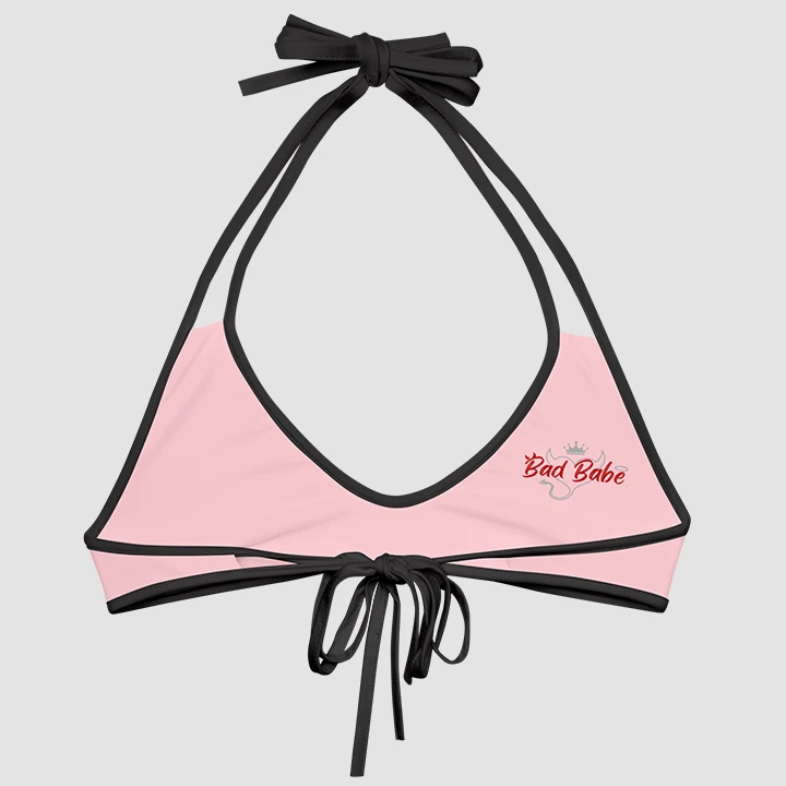 Bad Babe- Pink Bikini Top product image (1)