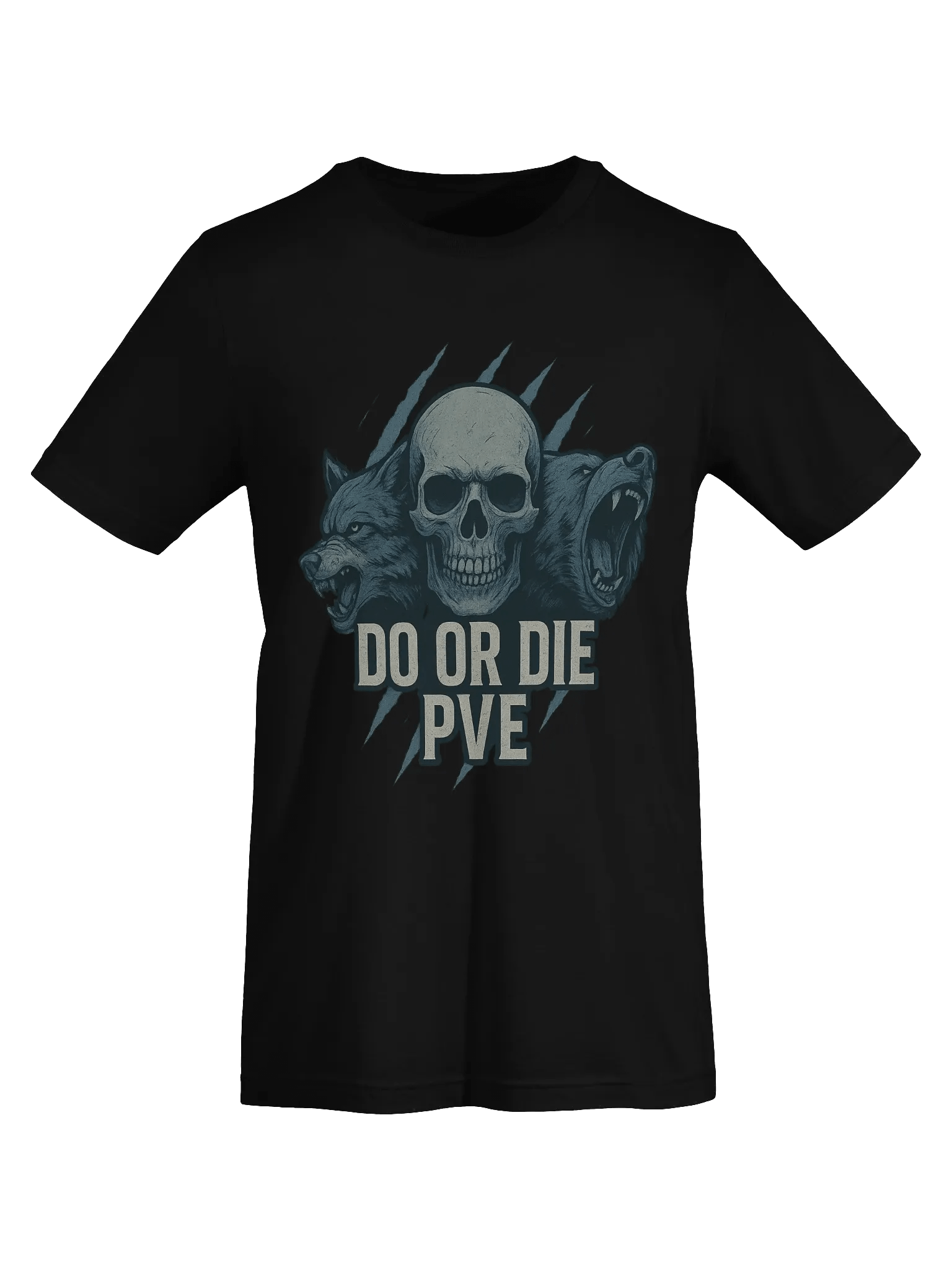 Skull & Wildlife Attack T-Shirt product image (52)