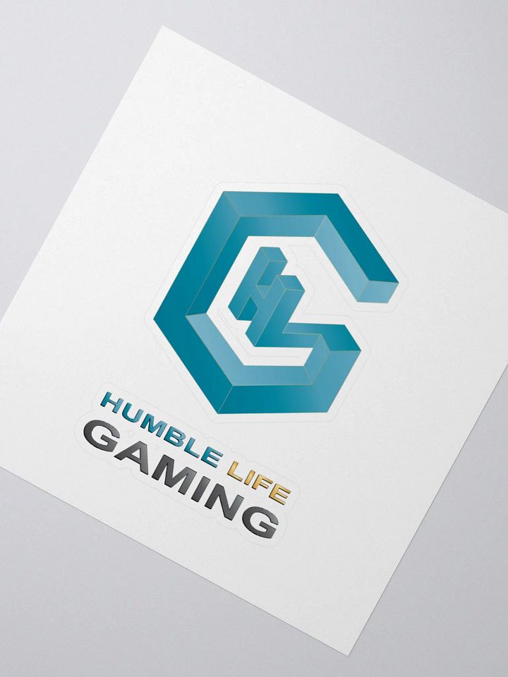 Humble Life Gaming Logo Stickers product image (5)