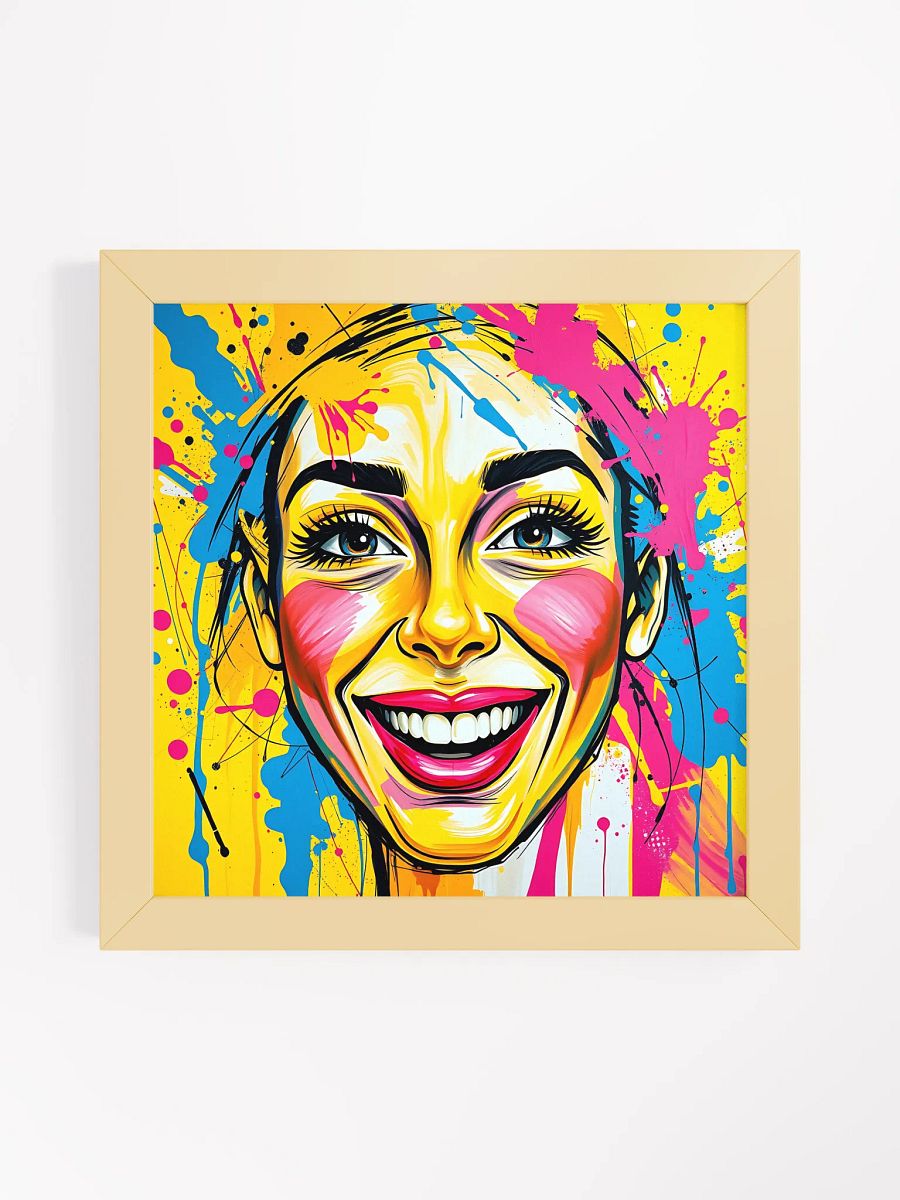 Vibrant Smiles Framed Poster product image (7)