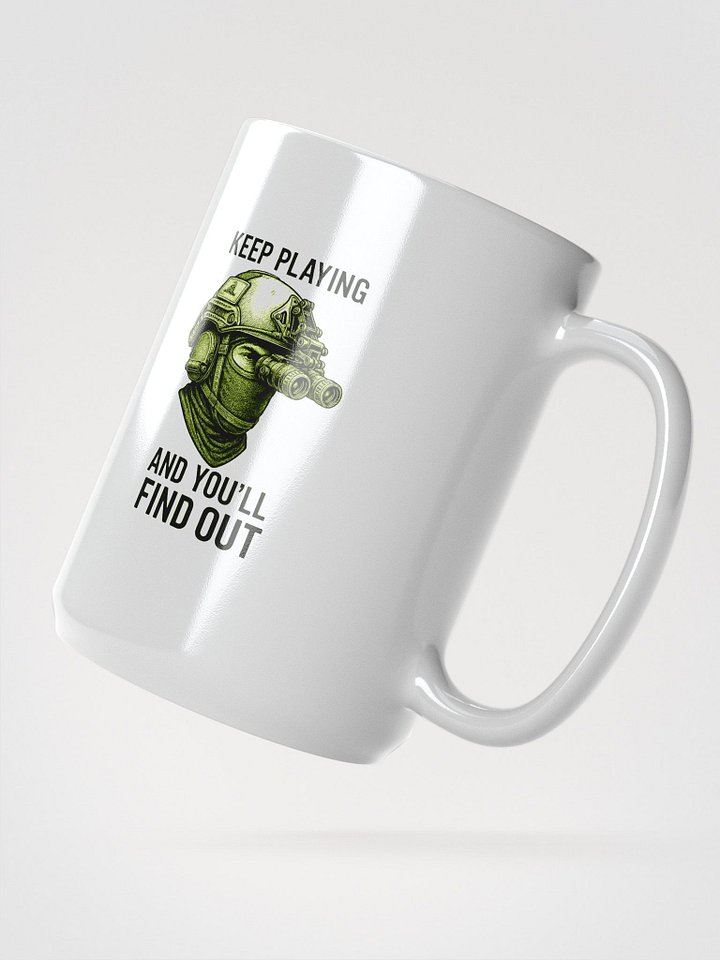 Keep playing mug product image (2)