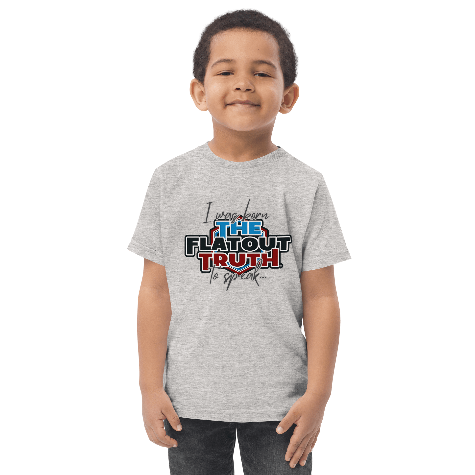 The Flat Out Truth Toddler Jersey Tee product image (5)