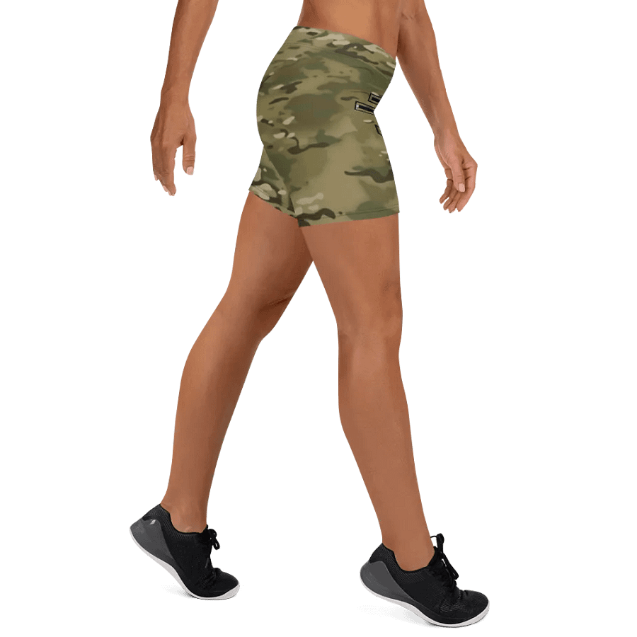 Faithful Camo: Proverb 3:25 Compression Shorts - Multicam product image (10)