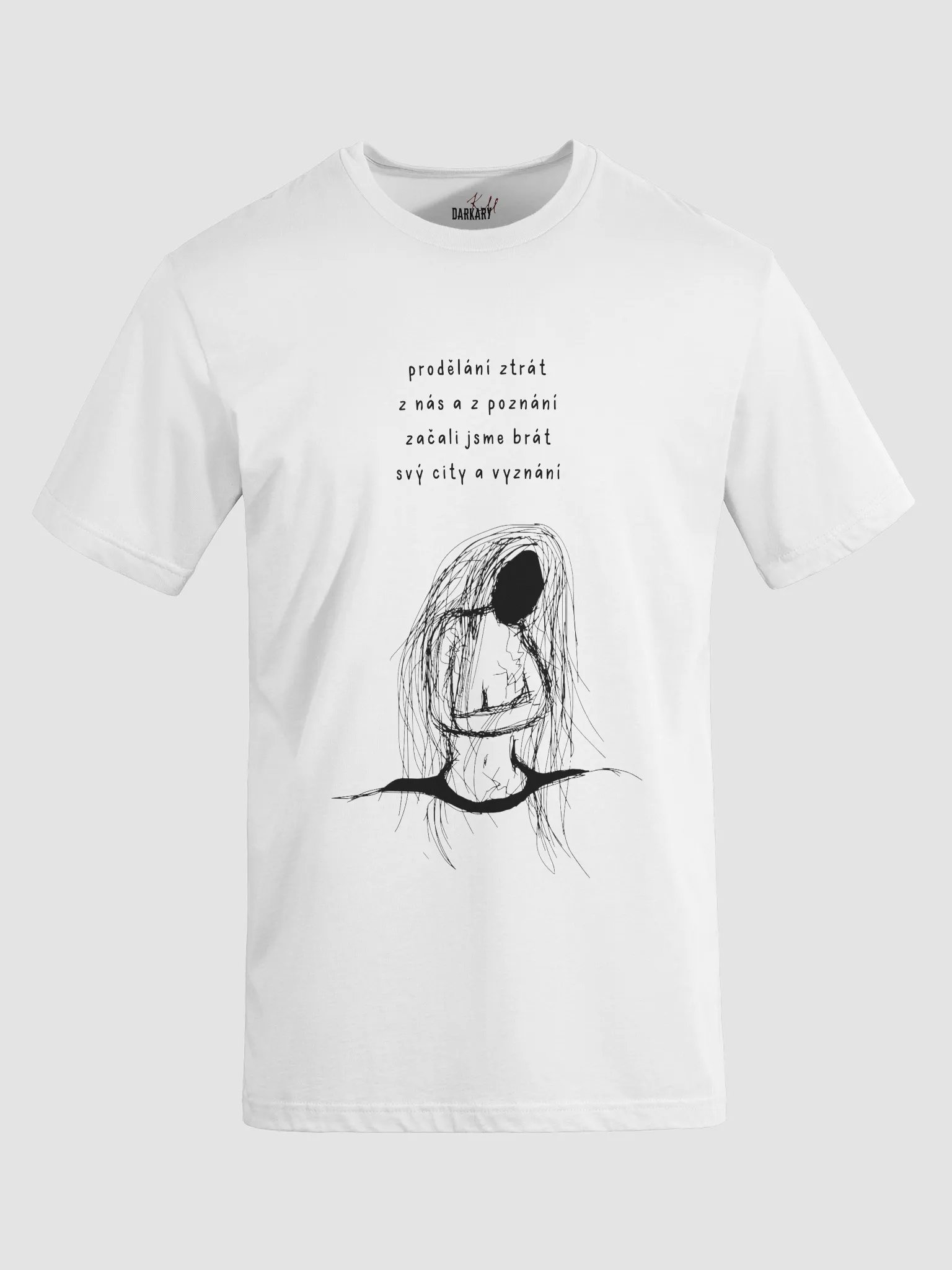 Prodělání ztrát White T-shirt product image (2)
