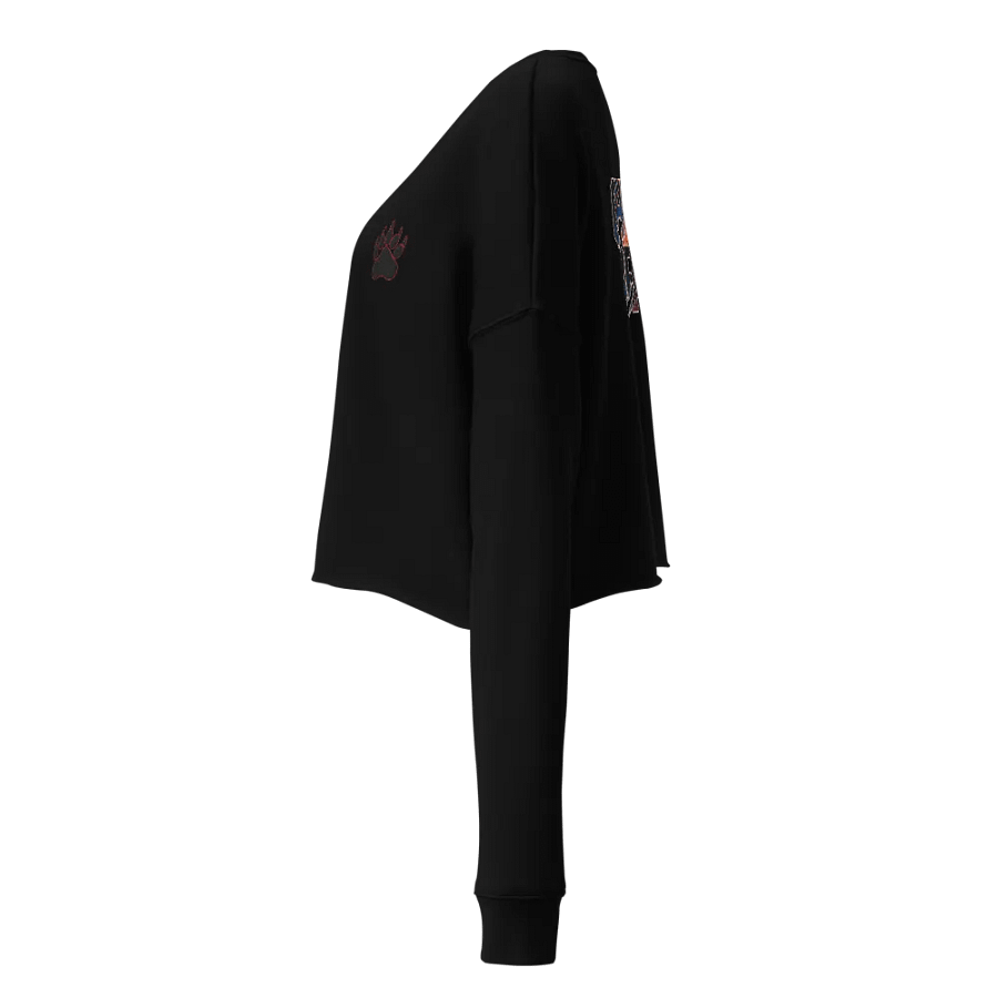 Chicago Bears | Slash Logo Fleece Crop Sweatshirt | NFL Home Locker product image (3)