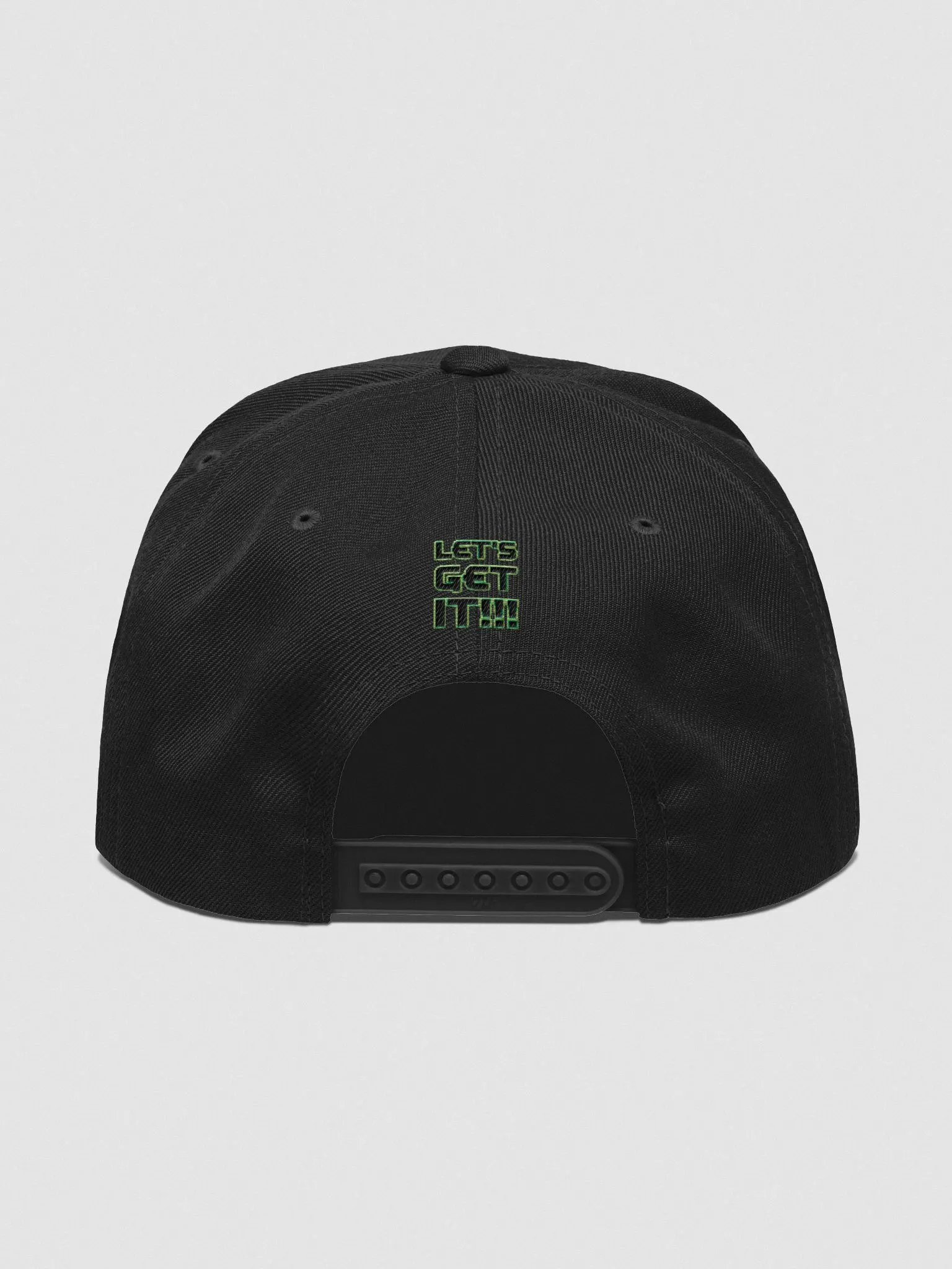 Iconic Black/Green Logo Snapback Cap product image (14)
