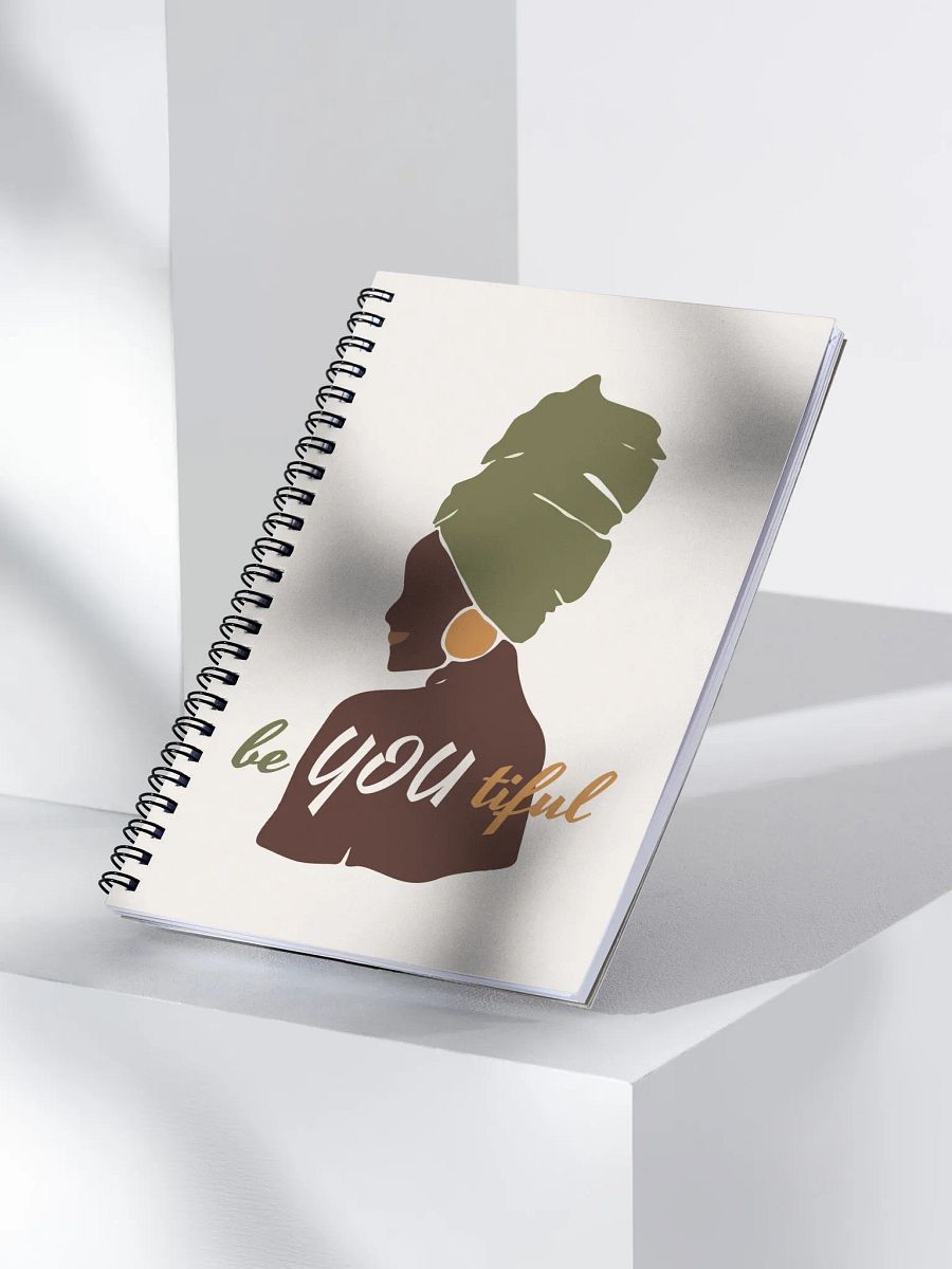 Be-YOU-tiful Spiral Dotted Notebook product image (3)